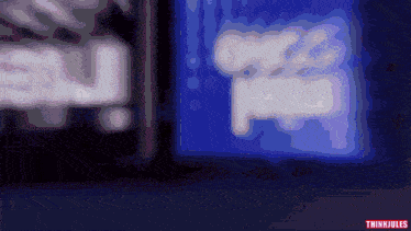 a blue background with the word think jules on the bottom right