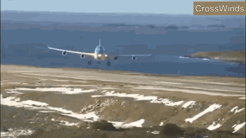 Plane Landing Scary GIF - Plane Landing Scary Windy GIFs