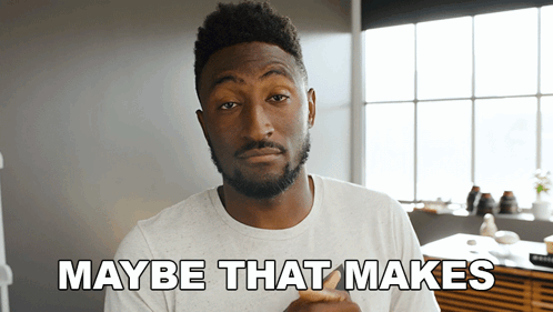 Maybe That Makes Too Much Sense Marques Brownlee GIF - Maybe That Makes Too Much Sense Marques Brownlee Just Too Easy GIFs