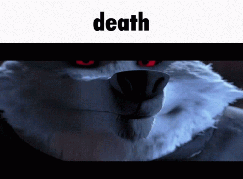 Death Wolf GIF - Death Wolf Puss In Boots Wolf GIFs