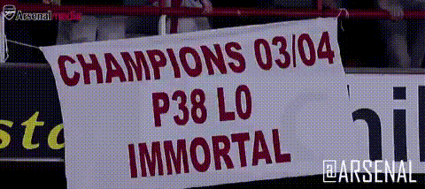 a banner that says champions 03/04 p38 lo immortal on it