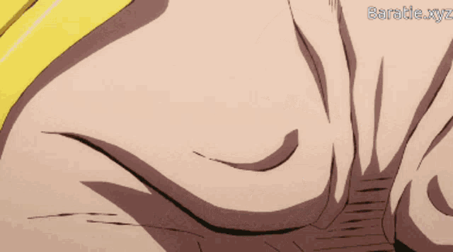 a close up of a person 's arm with the words baratie.xyz visible