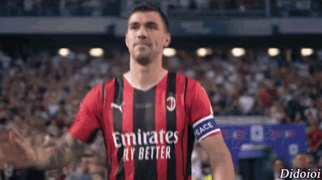 Romagnoli Scudetto Romagnoli Milan GIF - Romagnoli Scudetto Romagnoli Milan Alessio Romagnoli GIFs