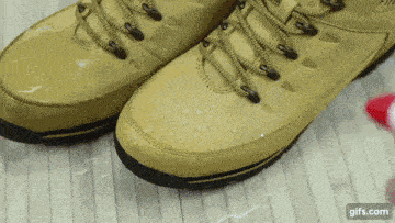 Boots Waterproofing GIF - Boots Waterproofing Shoes GIFs
