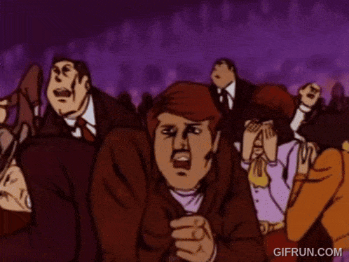 a cartoon of a man holding a child with the website gifrun.com in the bottom right corner