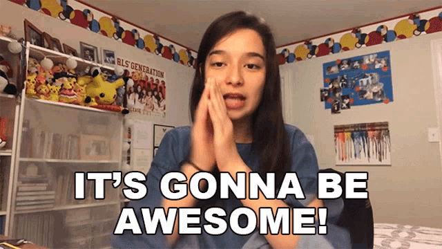 Its Gonna Be Awesome Hannah Fawcett GIF
