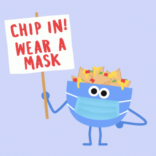 Chip In Wear A Mask Mask Up GIF - Chip In Wear A Mask Wear A Mask Mask Up GIFs