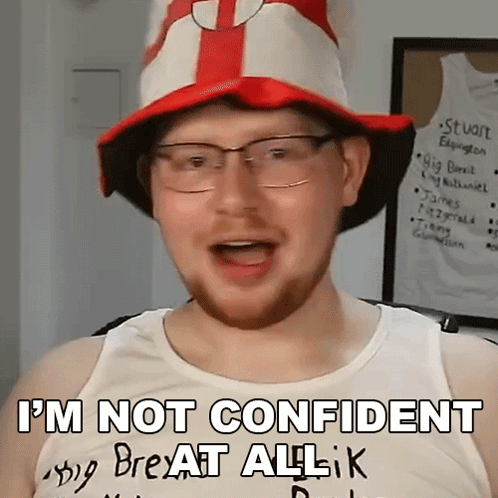Im Not Confident At All Ollie Dixon GIF - Im Not Confident At All Ollie Dixon I Have No Confidence At All GIFs