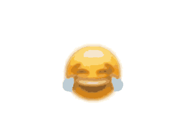 a smiley face is pointing at a door with a clown on it .