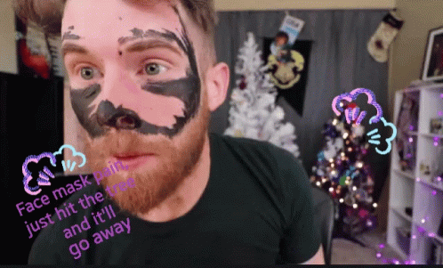 Face Mask GIF - Face Mask Hit GIFs