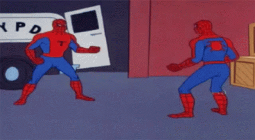 Spiderman Twins GIF - Spiderman Twins Meme GIFs
