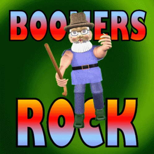Boomers Rock Old People GIF - Boomers Rock Old People Old Person GIFs