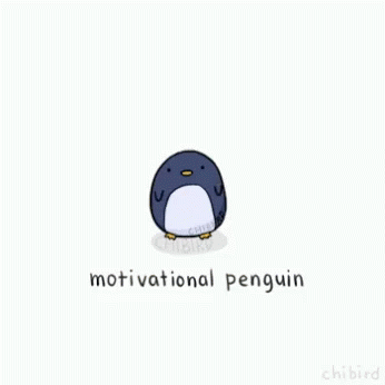 Motivational Penguin Dont Give Up GIF - Motivational Penguin Dont Give Up Life Quotes GIFs