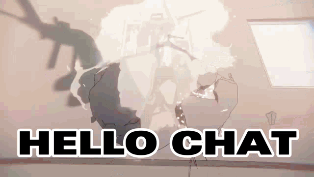 Denji Hello Chat GIF - Denji Hello Chat Chainsaw Man GIFs