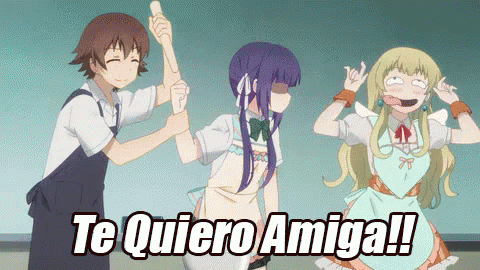 Te Quiero Amiga GIF - Anime Te Quiero Amiga GIFs