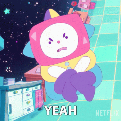 I Dont Care Bee And Puppycat GIF - I Dont Care Bee And Puppycat Yeah Yeah Yeah GIFs