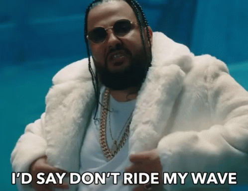Id Say Dont Ride My Wave Swag GIF - Id Say Dont Ride My Wave Swag Singing GIFs