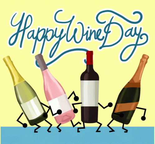 Happy Wine Day Its Wine Day GIF - Happy Wine Day Its Wine Day National Wine Day GIFs