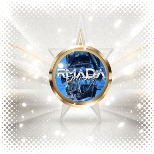 a logo for rmada is shown with a crown on it