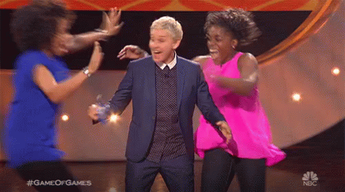 Happy Dance GIF - Ellens Game Of Games Excited Happy GIFs