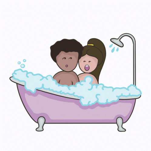 Cute Love GIF - Cute Love Bath GIFs