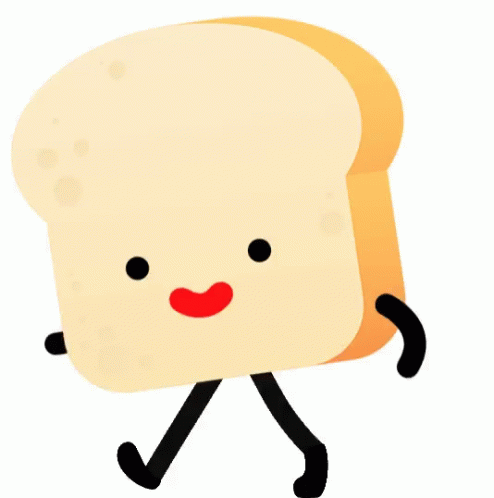 Toasty The Walking Toast GIF - Toasty The Walking Toast Bread GIFs