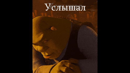 a shrek poster with the word ycl on it