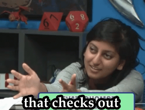 That Checks Out Revati Dhomse GIF - That Checks Out Revati Dhomse Sts GIFs