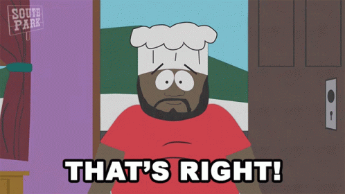 Thats Right Chef GIF - Thats Right Chef South Park GIFs