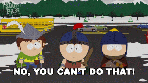 No You Cant Do That Stan GIF - No You Cant Do That Stan South Park GIFs