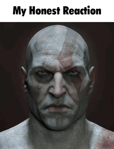 God Of War Kratos GIF - God Of War Kratos My Honest Reaction GIFs