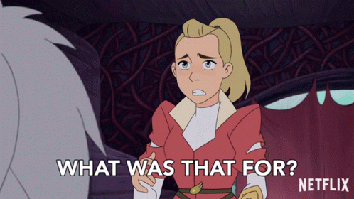 What Was That For Adora GIF - What Was That For Adora Shera And The Princesses Of Power GIFs