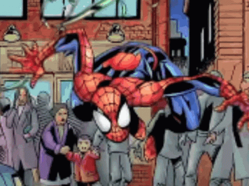 Ultimate Spidey Ultimate Spider Man GIF - Ultimate Spidey Ultimate Spider Man Ultimate Spider Man Comics GIFs