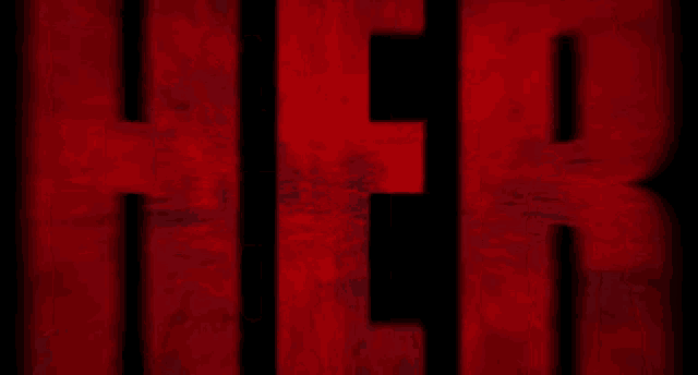 the word egen is written in red on a black background .