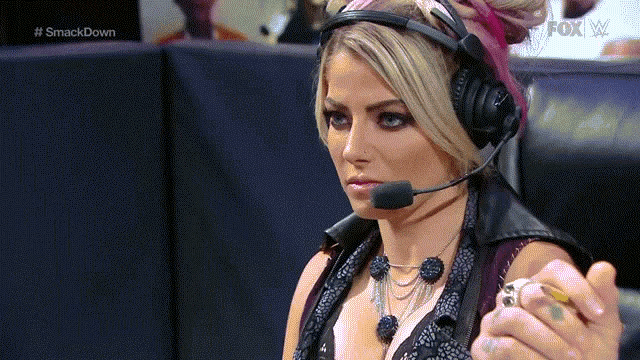 a woman wearing a headset and a ring is on a fox w channel