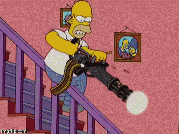 Delete This GIF - Homer Simpson Delete This GIFs