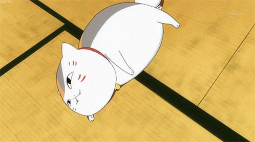 Cat Anime GIF - Cat Anime Rolling GIFs