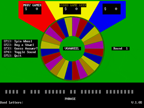 a computer screen shows a video game geek playing usawheel