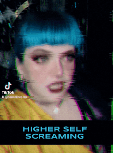 Trying To Find The Nice Higher Self GIF - Trying To Find The Nice Higher Self Scream GIFs