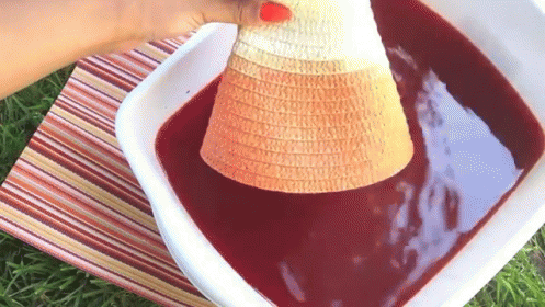 Ombre Sun Hat GIF - Diy Hat Ombre GIFs