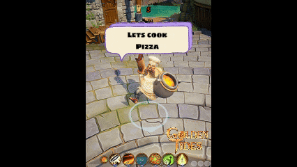 a screenshot of a game called golden times