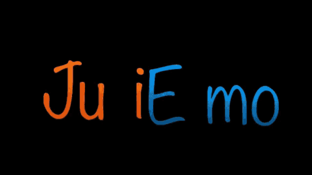a fireworks display with the letters j and e visible