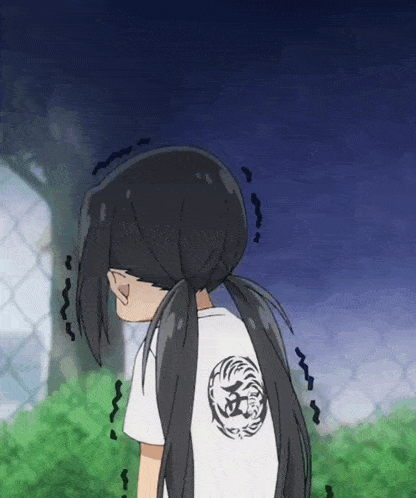 Anime Anime Girl GIF - Anime Anime Girl Skared GIFs