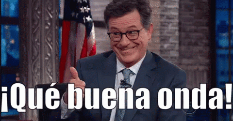 Stephen Colbert Pulgar Arriba GIF - Buena Onda Pulgar Arriba Que Chido GIFs