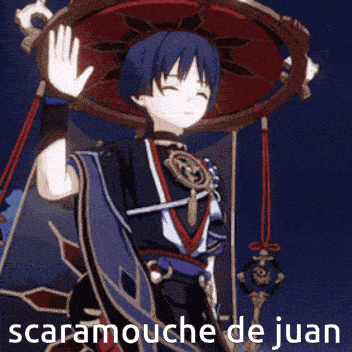 scaramouche de juan is a character in a video game .