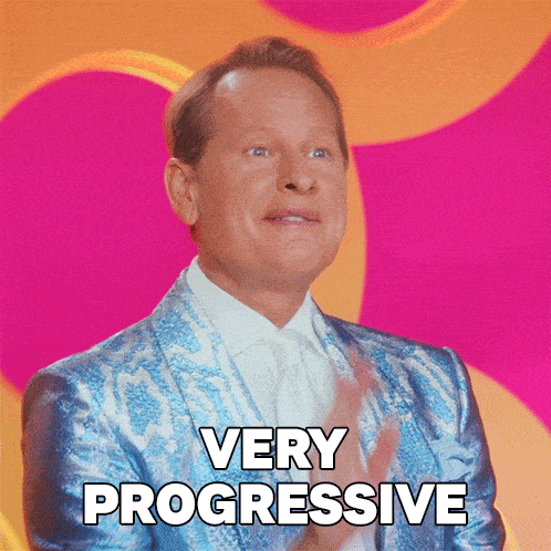 Very Progressive Carson Kressley GIF - Very Progressive Carson Kressley Rupaul’s Drag Race All Stars GIFs