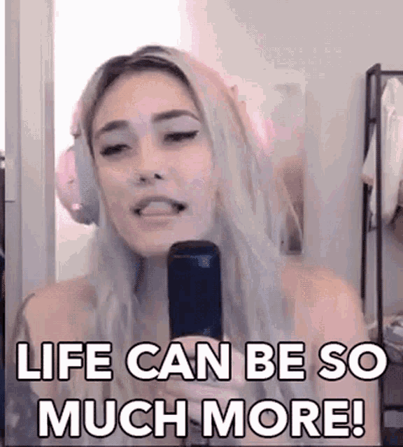 Life Can Be So Much More Meaningful GIF - Life Can Be So Much More Meaningful Singing GIFs