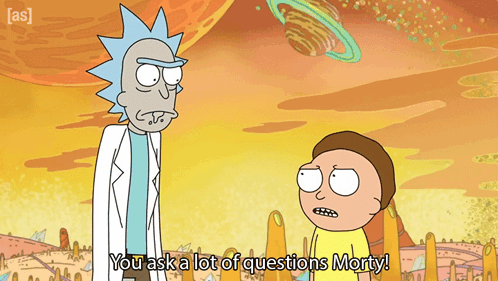 You Ask A Lot Of Questions Morty Rick And Morty GIF - You Ask A Lot Of Questions Morty Rick And Morty You Talk Too Much GIFs
