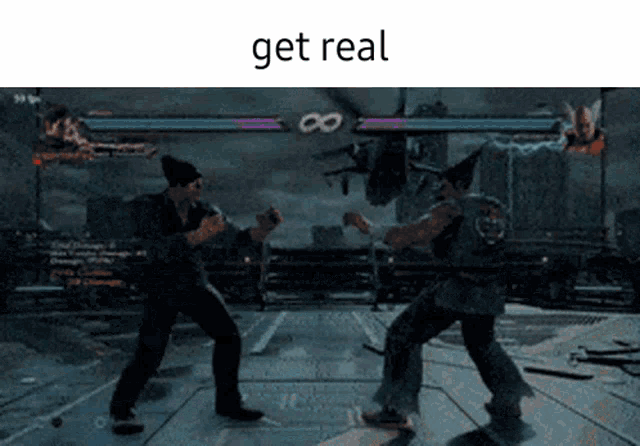 Get Real Tekken GIF - Get Real Tekken GIFs