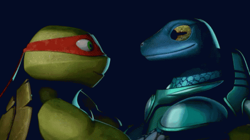 Bug Kiss GIF - Teenage Mutant Ninja Turtles Tmnt Series Tmnt GIFs